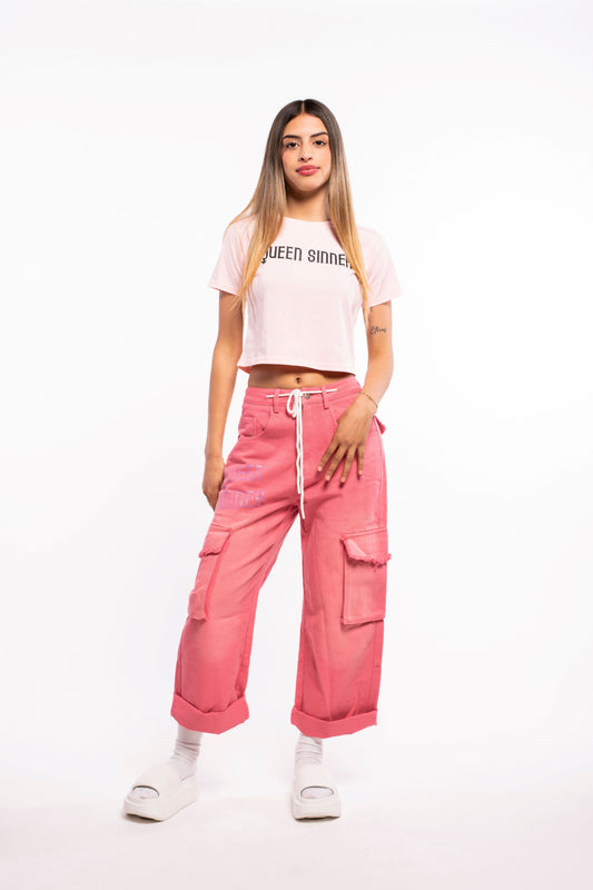 QS CLUB TROUSERS – PINK